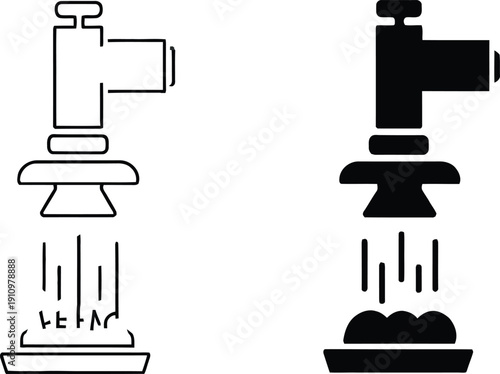 Meat grinder icons