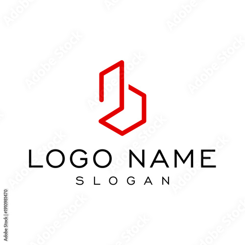 Letter B or Construction Logo