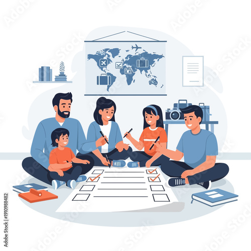 Family Planning Exciting Vacation Destinations Together A Cherished Moment