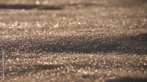 Wallpaper Mural snowy surface in winter on a sunny day Torontodigital.ca