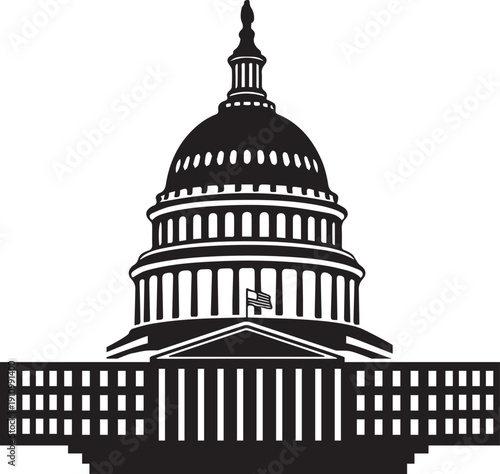 unique  Capitol building icon