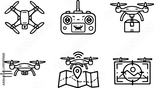 Drone control and aerial mapping