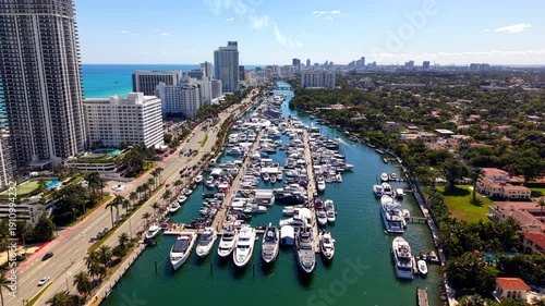Stock video Miami boat show
