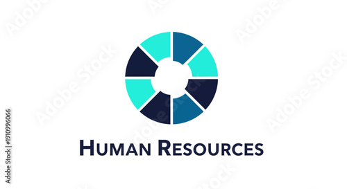 Innovative Human Resource Visual with Modern Design perfect for Company Branding