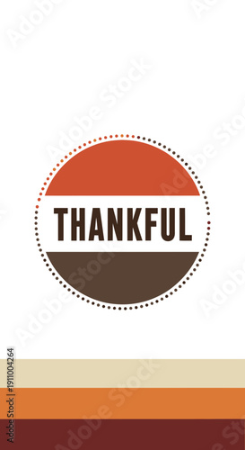 Gratitude Expressed Through Retro Typography With A Modern Touch