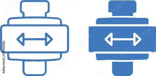 Switch Horizontal Direction Indicator Icons