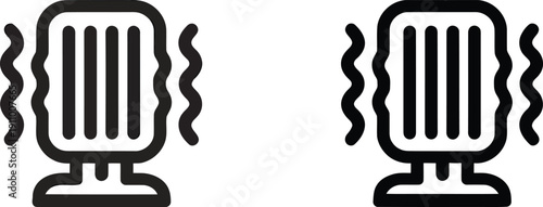 Electric Heater Symbols