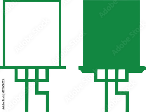 Green Billboard Templates for Advertising and Design