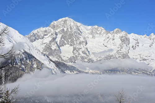 Фотография Monte Bianco dal belvedere del Colle San Carlo
