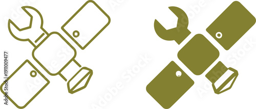 Service and Maintenance Icons