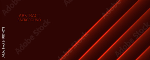 Abstract red background with glowing diagonal lines and light particles on dark red tone. Ideal for website banner, cover design, and presentation template.