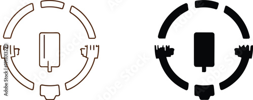 Mobile Phone Recycling Symbol