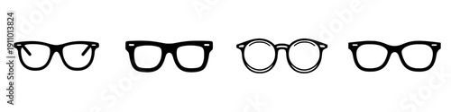 Eyeglasses Icon: A Classic Pair of Glasses