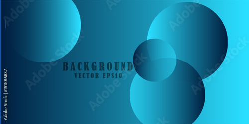 Bright gradient background with black and blue color transitions, vector design.