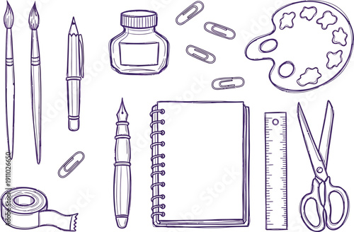 Stationery and Art Supplies Collection