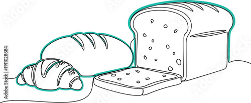 Fresh Bread Illustration