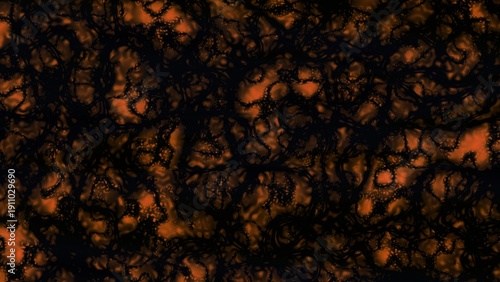 Abstract organic dark orange texture background creating unique pattern