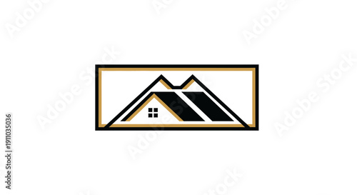 Minimalist Real Estate Logo Design Representing Home, Housing, And Property Concepts