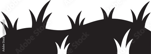 Vector silhouette of a girl woman and man