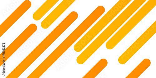 Abstract background with yellow lines. Abstract orange background with waves. Light curve line motion technology.	