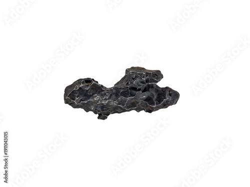 Octahedrite is iron meteorite. Octahedrites derive their name from the crystal structure paralleling an octahedron. This fragment is from Russia, Primorsky Krai