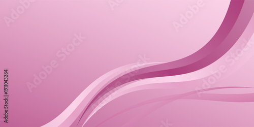 pink lines curve wave with soft gradient abstract background. vektor illustration.