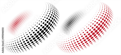 Circle brush stroke vector isolated on white background. Red enso zen circle brush stroke. For stamp, seal, ink and paintbrush design template. Grunge hand drawn circle shape, vector illustration