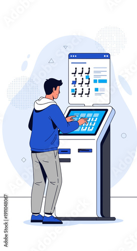 Modern Self Service Kiosk Interaction Technology