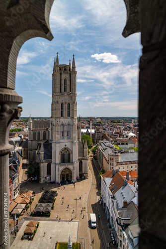 St. Bavo Cathedral in Ghent, Belgium 
