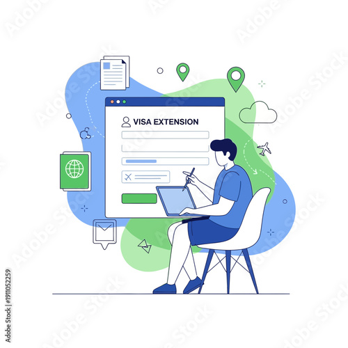 Online Visa Application Process For International Travel And Immigration