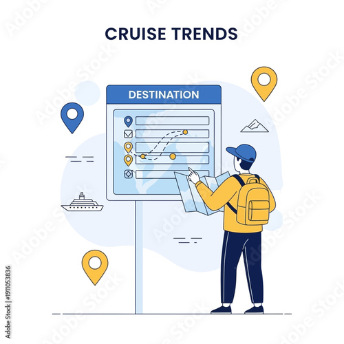 Planning Exciting Cruise Adventures Discovering Global Destinations With Map Guide