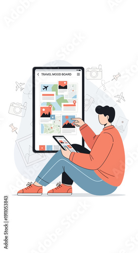 Planning Future Journeys With Digital Travel Mood Boards