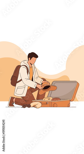 Preparing For An Adventure Packing Essentials For A Journey