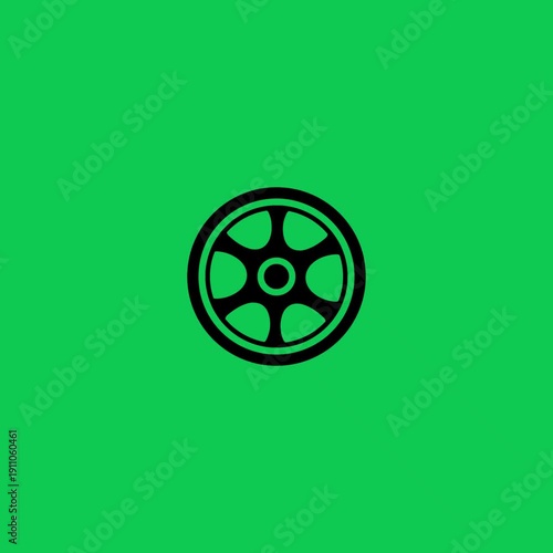 Drive safe HSE animation video transition of vehicle steering and tyre with safety message on green screen background 