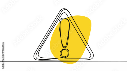 Emphasizes the primary function of the symbol as a warning of potential danger.