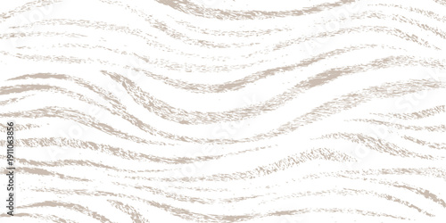An abstract background of wavy white lines forms a natural texture reminiscent of desert sand and wooden patterns on a beach surface design