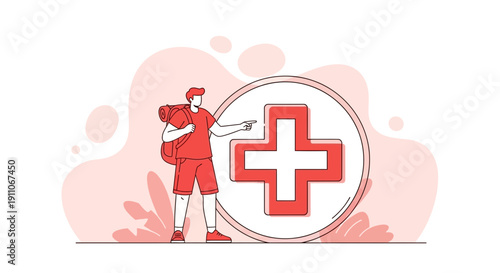 Traveler Seeking Health Assistance For Medical Emergency Situations Abroad