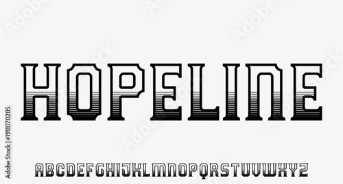 display font RETRO VINTAGE typeface to make your brand looks premium