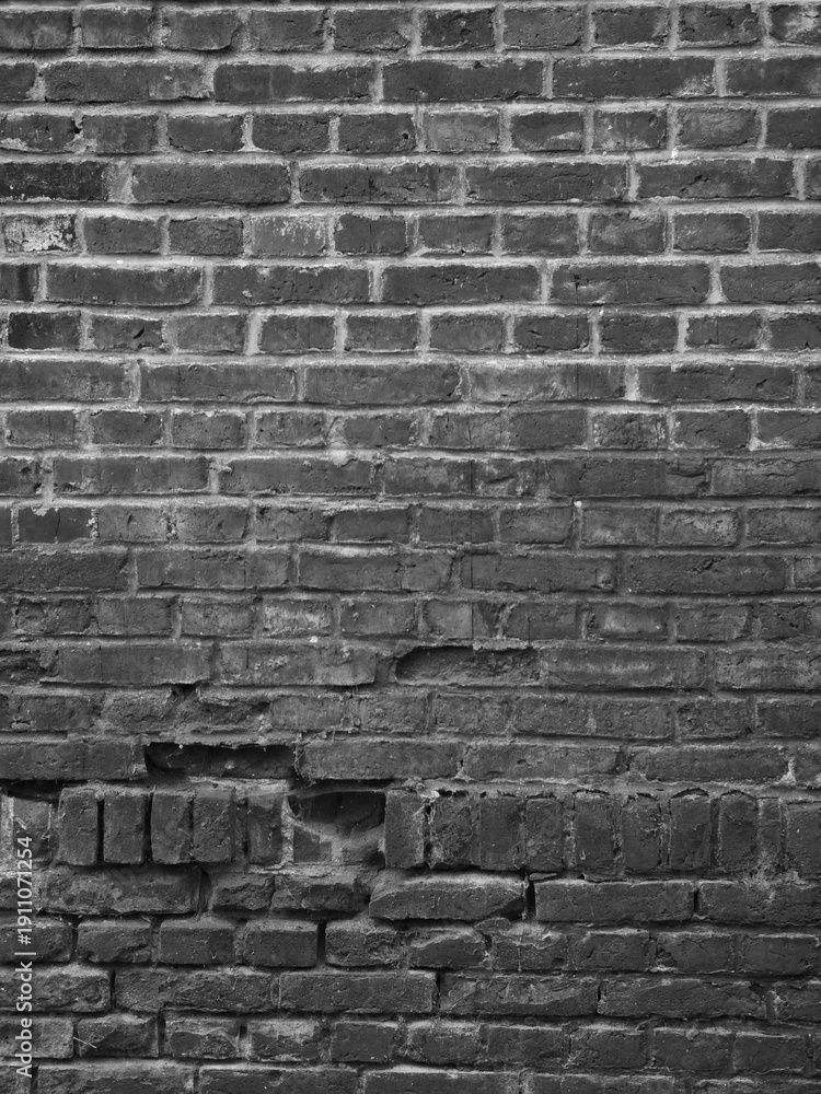 Obraz premium Brick Wall Texture Background, Old Masonry Stone Surface