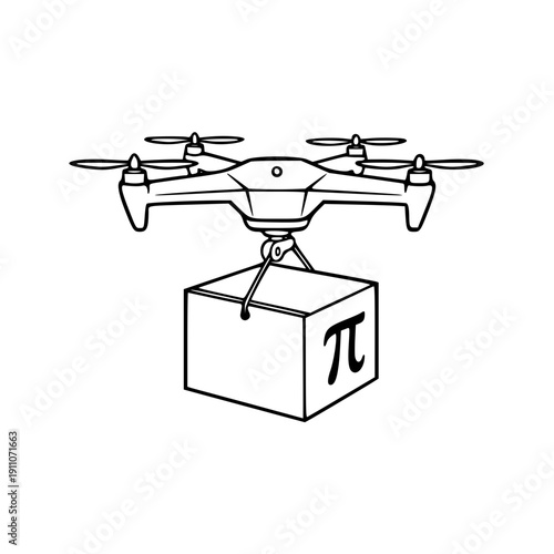Pi Day Graphics Mega Bundle with Robot Drone Pizza and Dessert Illustrations