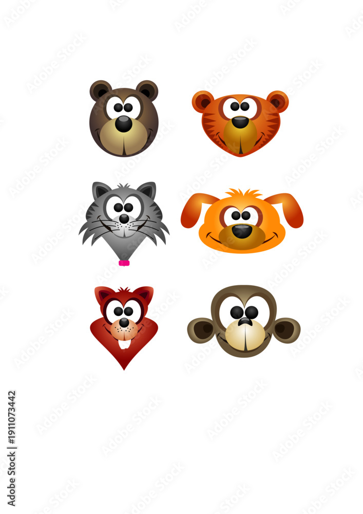 Fototapeta premium animals.ai
