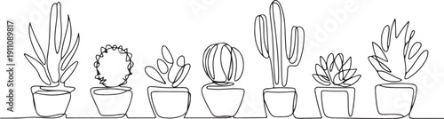  Highlights the artistic "doodle" style and the specific plant varieties shown in the collection.