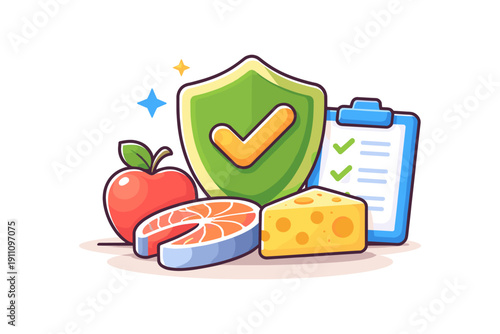 Healthy Food Safety Shield