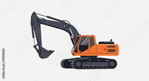 Heavy Duty Excavator Machine For Construction Site