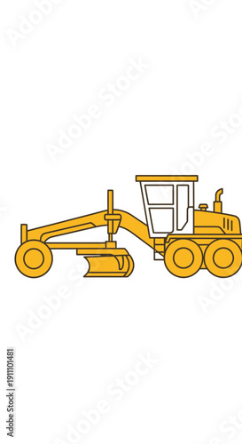 Heavy Duty Grader Machine For Construction Projects And Road Building