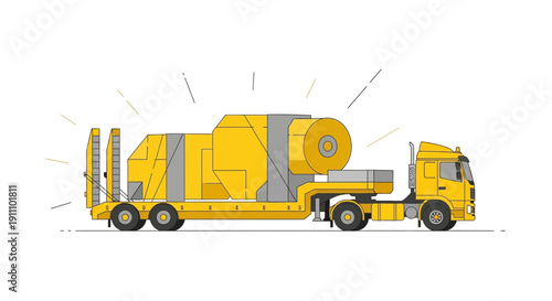 Heavy Duty Industrial Transportation Of Large Metal Cylinders