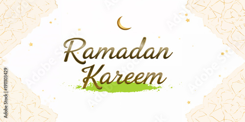 Abstract Ramadan Kareen Background