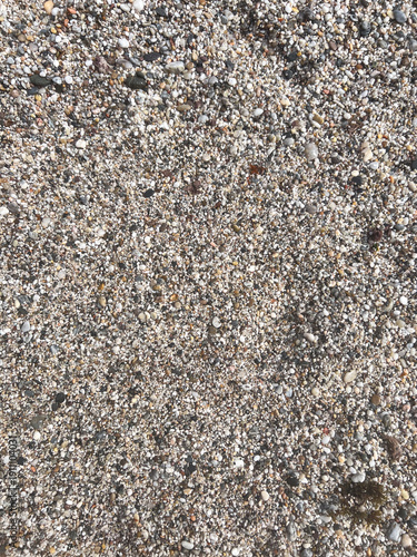 Multicolored Natural Pebble Texture – Coastal Beach Background
