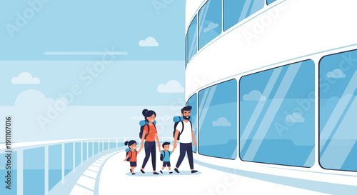 Family Vacation Adventures Embarking on a Cruise Ship Journey