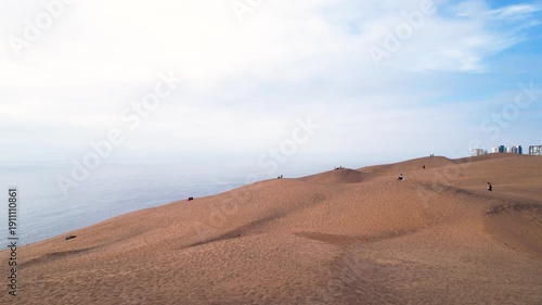 Concon Dunes Chile Drone 4K